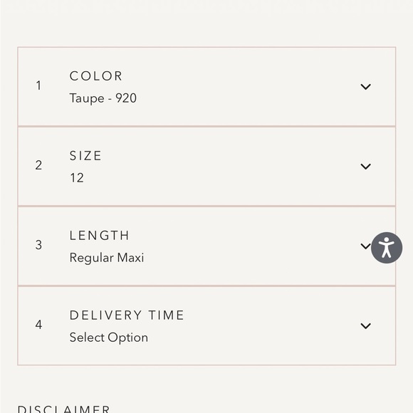 Revelry Ember Chiffon Dress - Picture 3 of 3